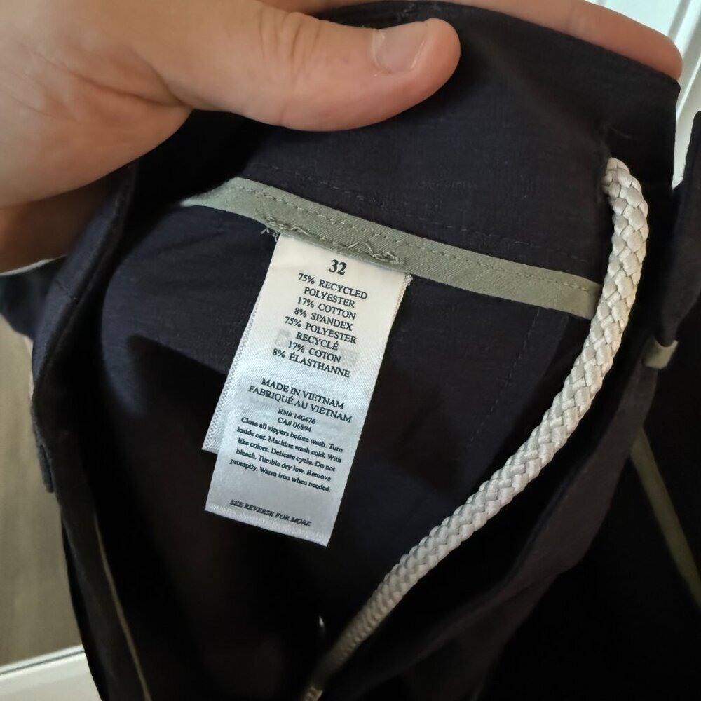 Faherty Stretch Performance Shorts Navy Size 32 - image 4